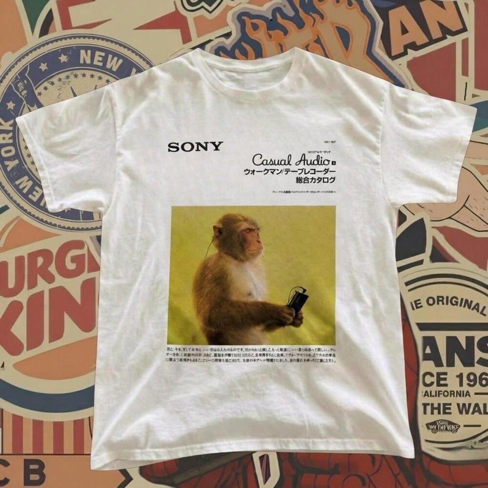 Sony Casual Audio Monkey T-Shirt